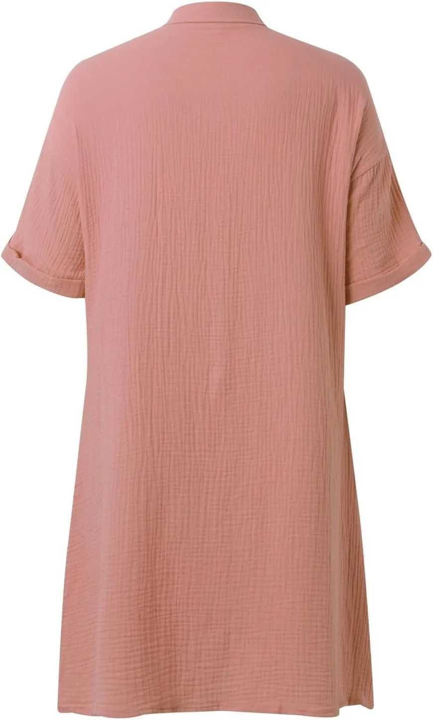 Women's Plus Size Summer Casual Crew Neck Long Sleeve Smocked Maxi Dress Floral Holiday Dresses for Women 2025