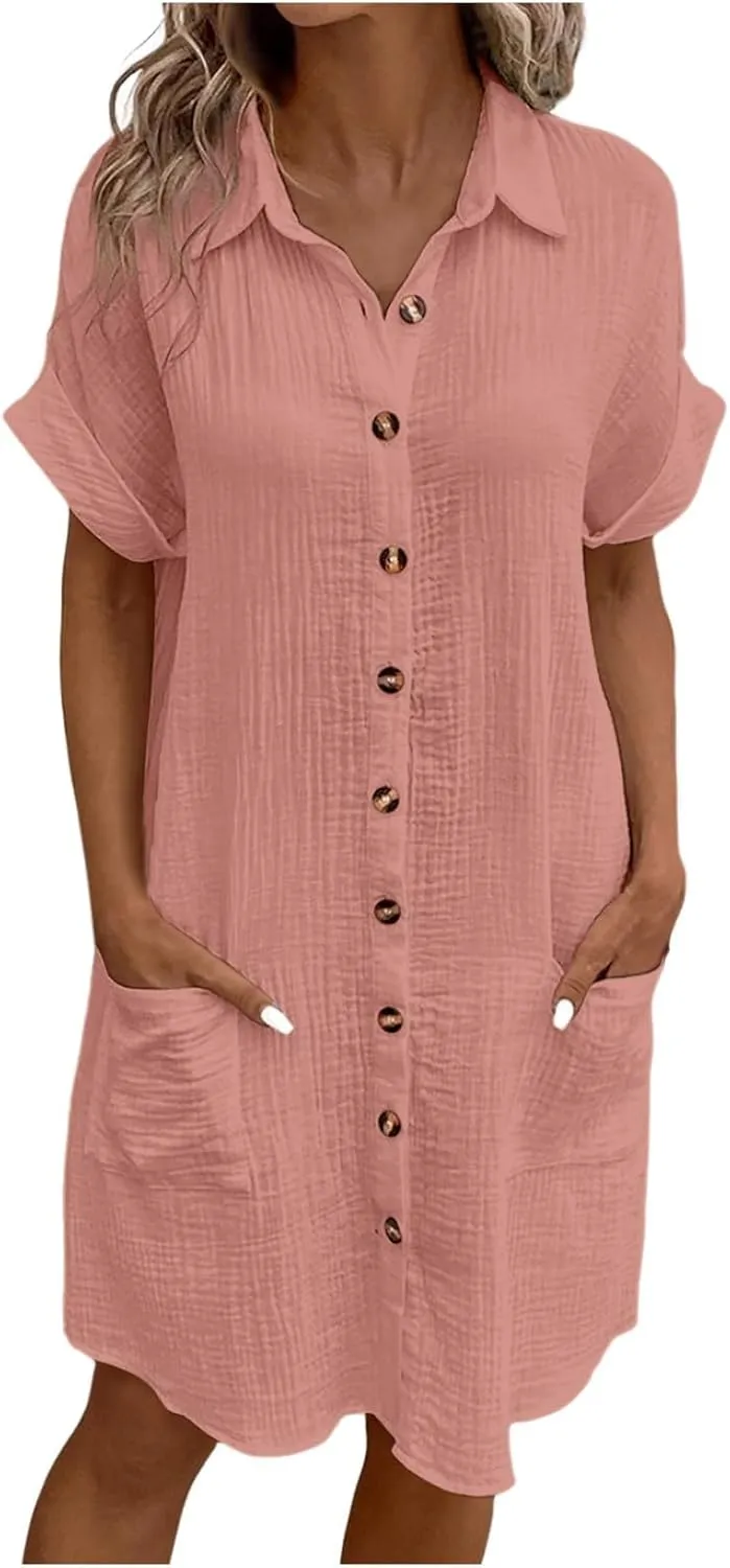 Women's Plus Size Summer Casual Crew Neck Long Sleeve Smocked Maxi Dress Floral Holiday Dresses for Women 2025