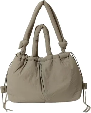Women's Purses And Handbags Small Capacity Lightweight Drawstring PUffer Tote Bag Casual Fashion Daily Handbag