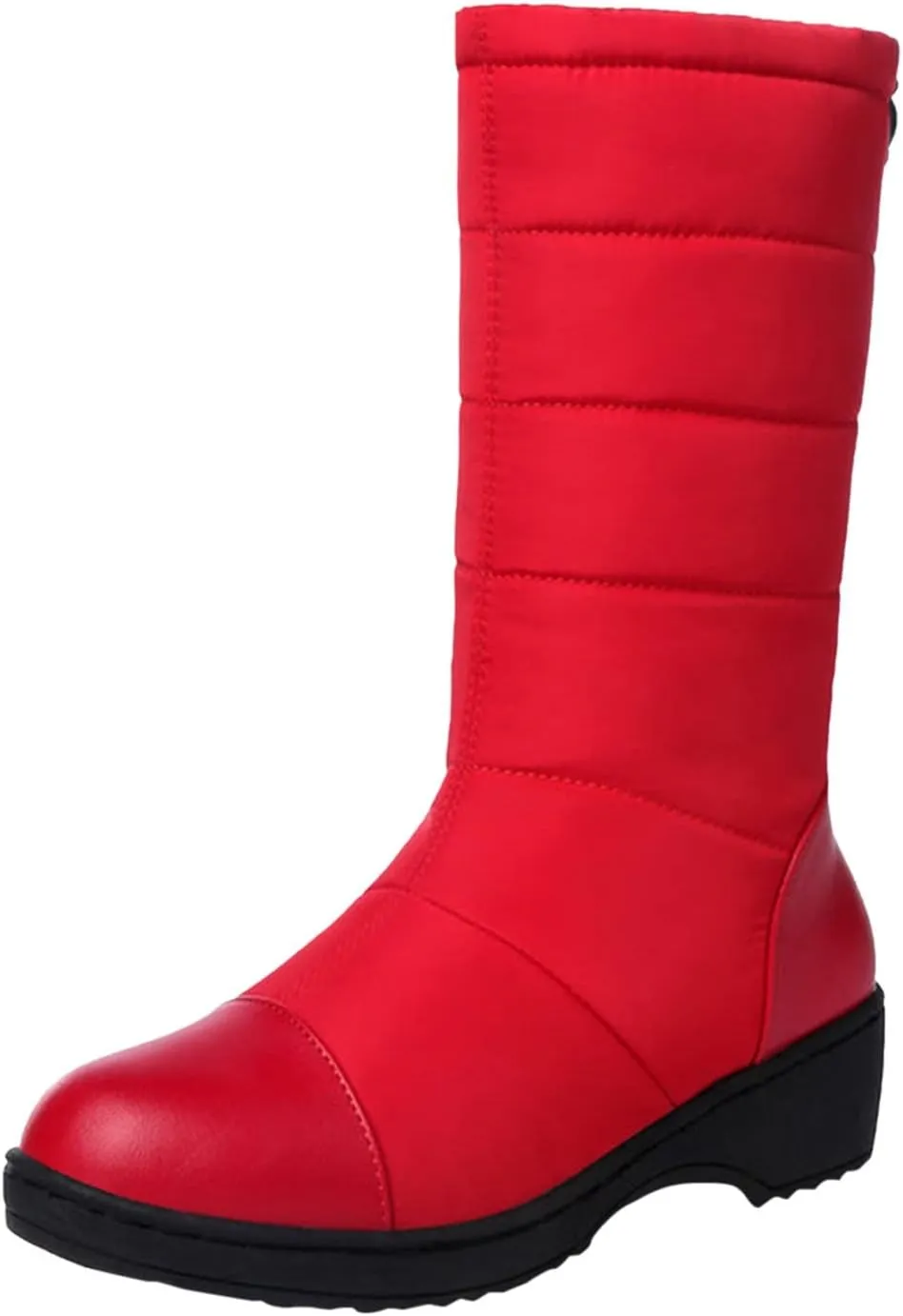 Women's Snow Boots Waterproof Insulated Winter Waterproof Boots for Women Womens Wide Width Snow Boots Mid Calf Winter Boots for Women Waterproof Snow Non Slip Botas Para El FrO De Mujeres