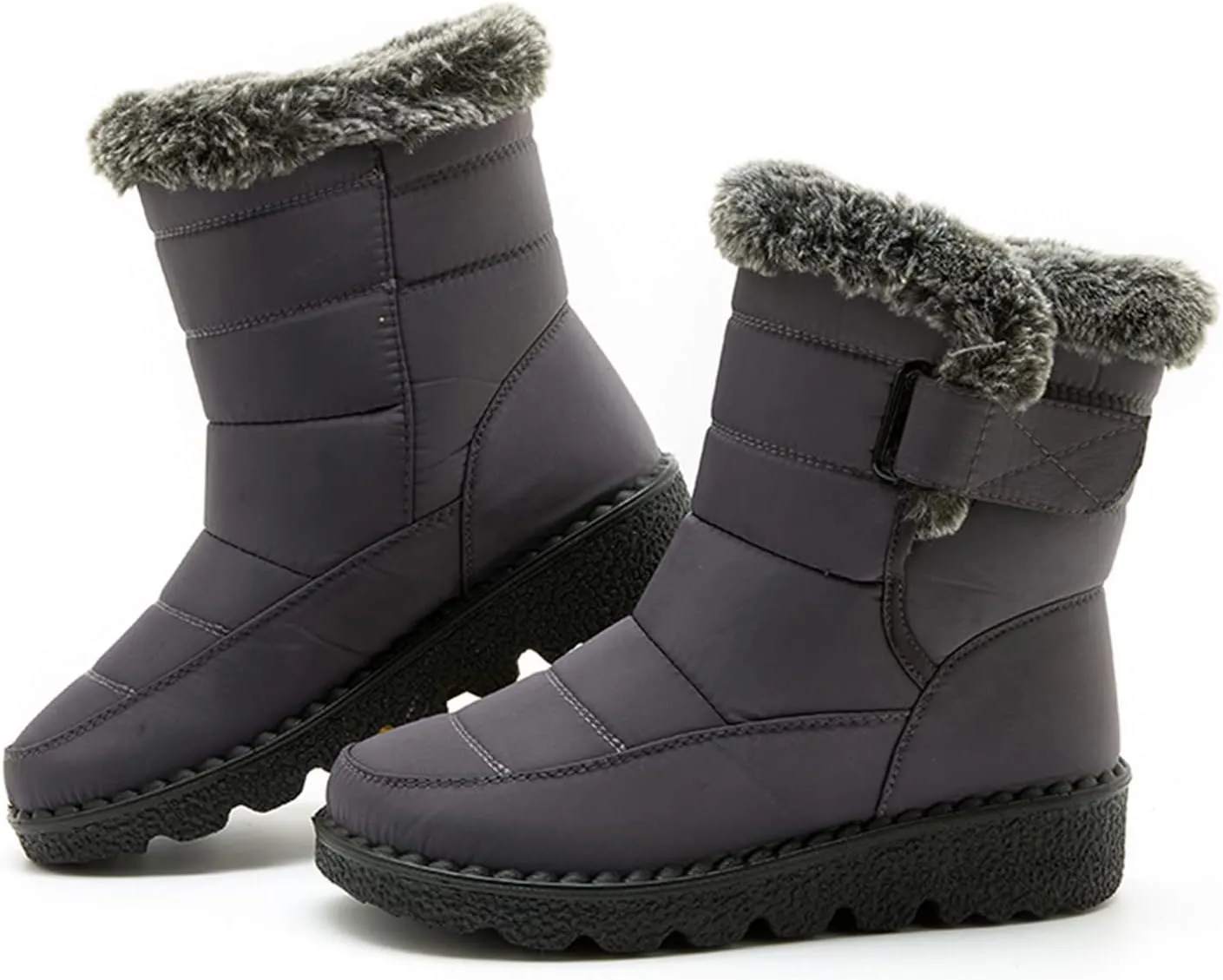 Women's Snow Boots Womens Ankle Boots with Arch Support for Snow Winter Boots Waterproof Cold Weather Waterproof Walking Boots Women Lightweight Waterproof Womens Boots Wide