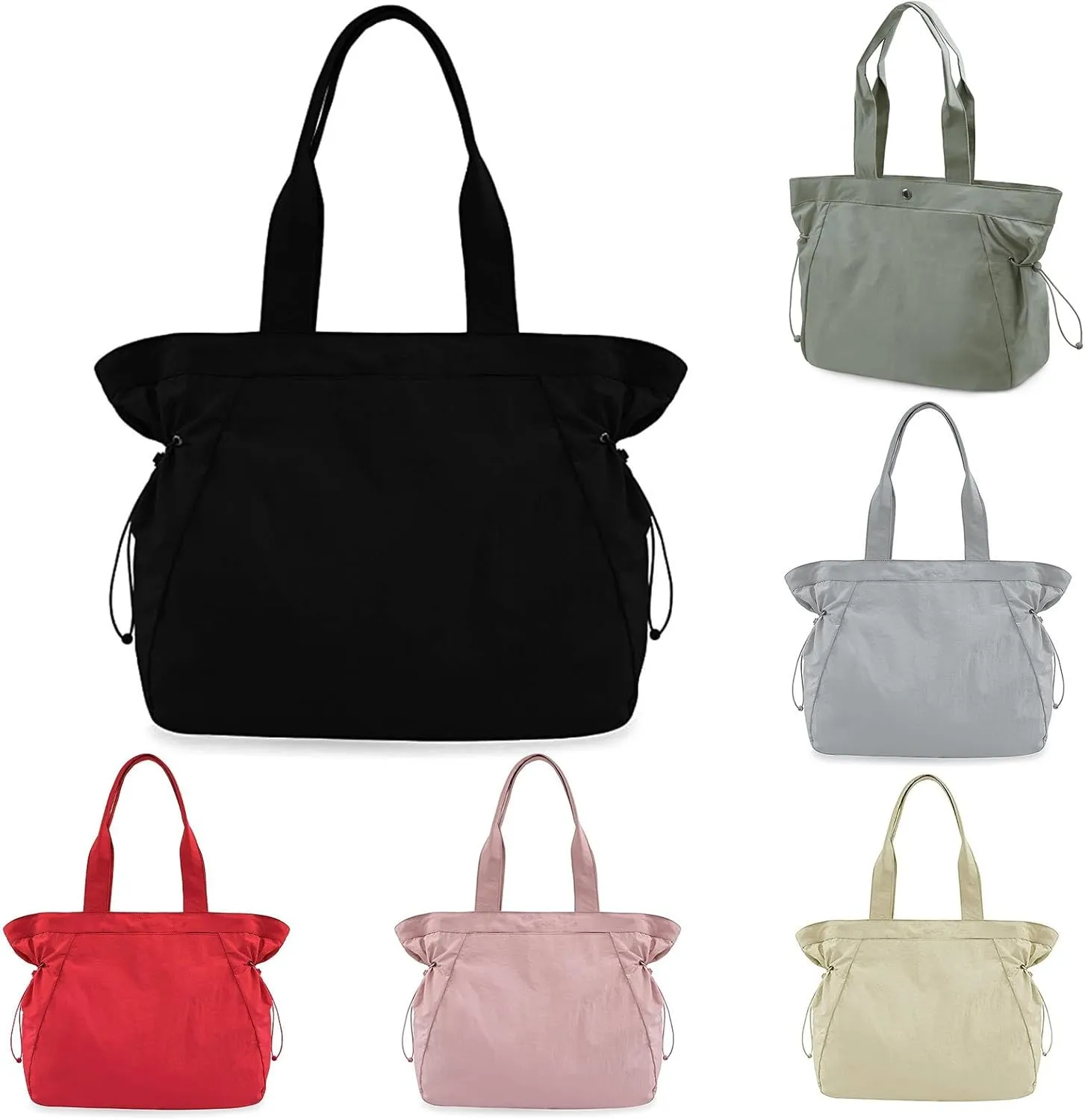 Women's Top-Handle Handbags Lightweight Tote Shoulder Bags Satchel Black Purses Purse for Women Cross Body Bag(Black)
