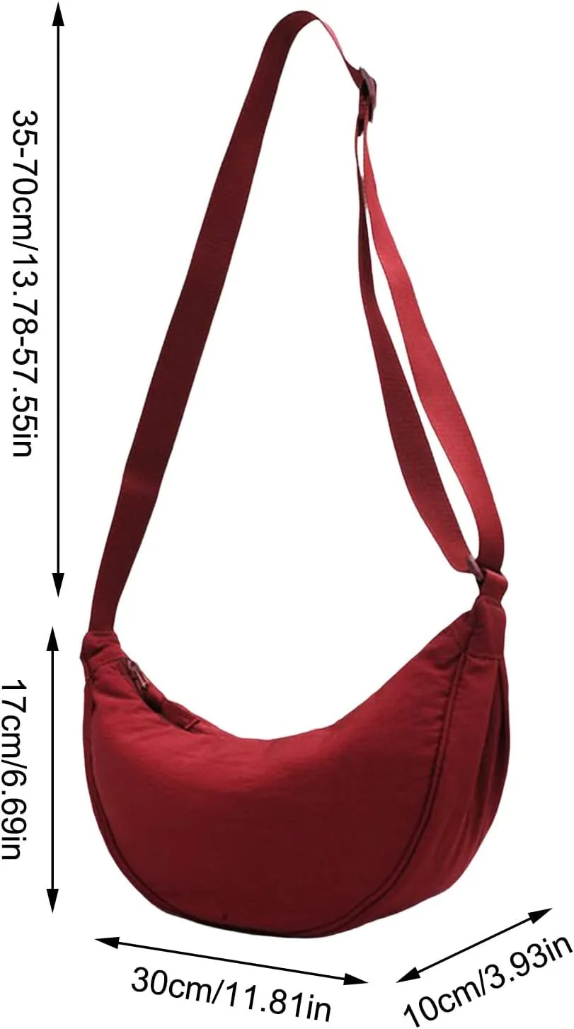 Women's Trendy Purses Vegan Leather Hobo Handbags Lightweight Quilted Fabric Handbags for Women Small Makeup Bag(White)
