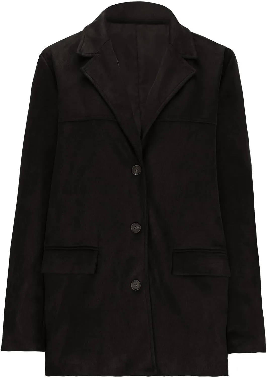 Work Business Suede Jackets for Women Faux Leather Jacket Blazer Y2k Outerwear Winter Ladies Vintage Blazer Jackets