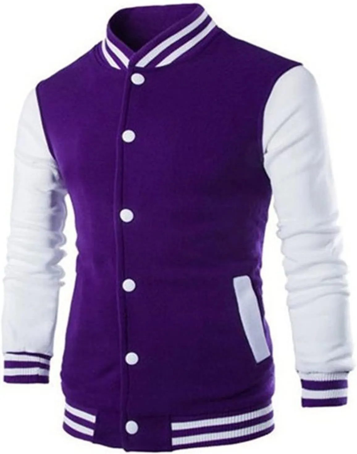 Ymosrh Mens Coats Fashion Jacket European Men's Casual Stand Collar Baseball Jacket Coats and Jackets Big Tall