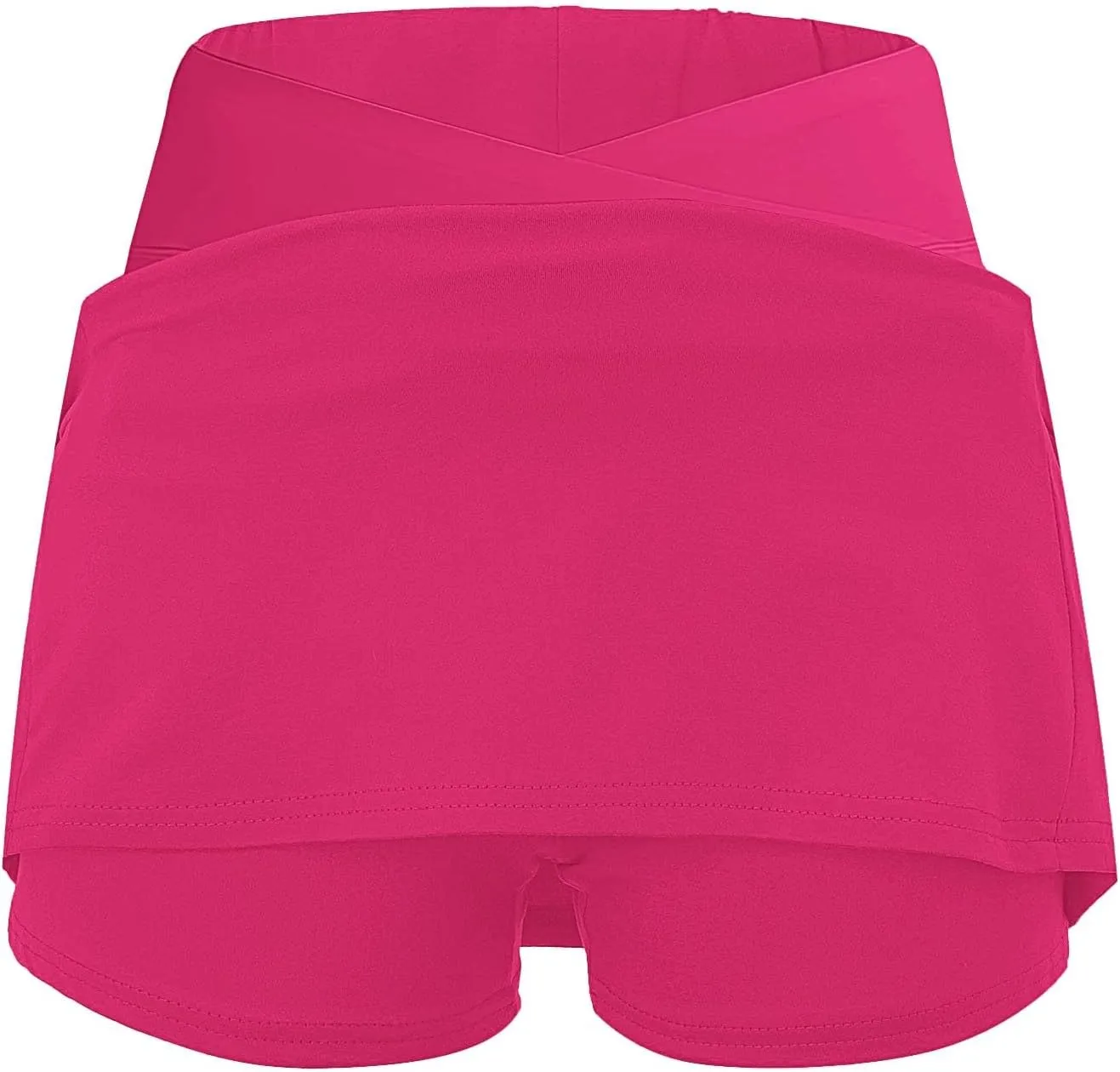 ZYXTIM Golf Skirts for Women with Shorts Crossover High Waisted Athletic Skorts Plus Size Stertch Quick Dry Workout Skirt